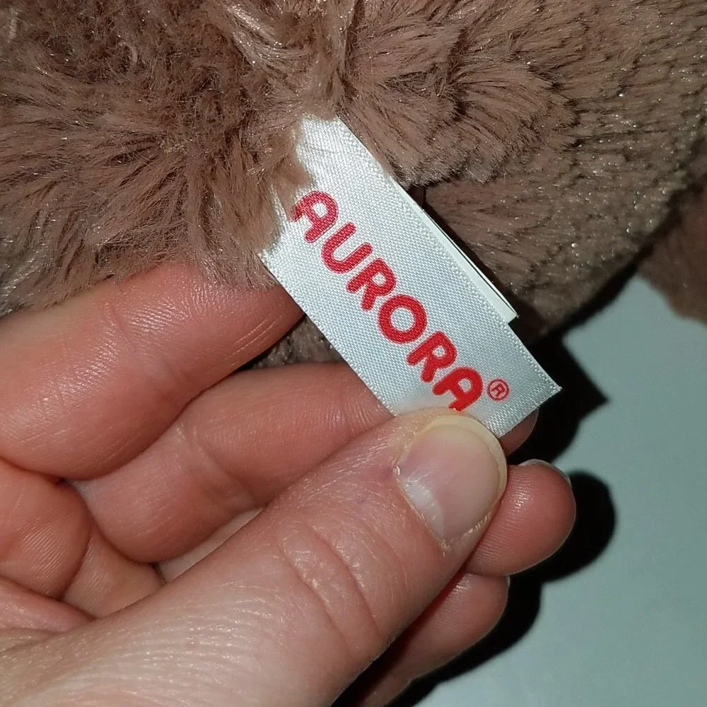 Aurora Brown Teddy Bear Stuffed Animal Toy 9.5